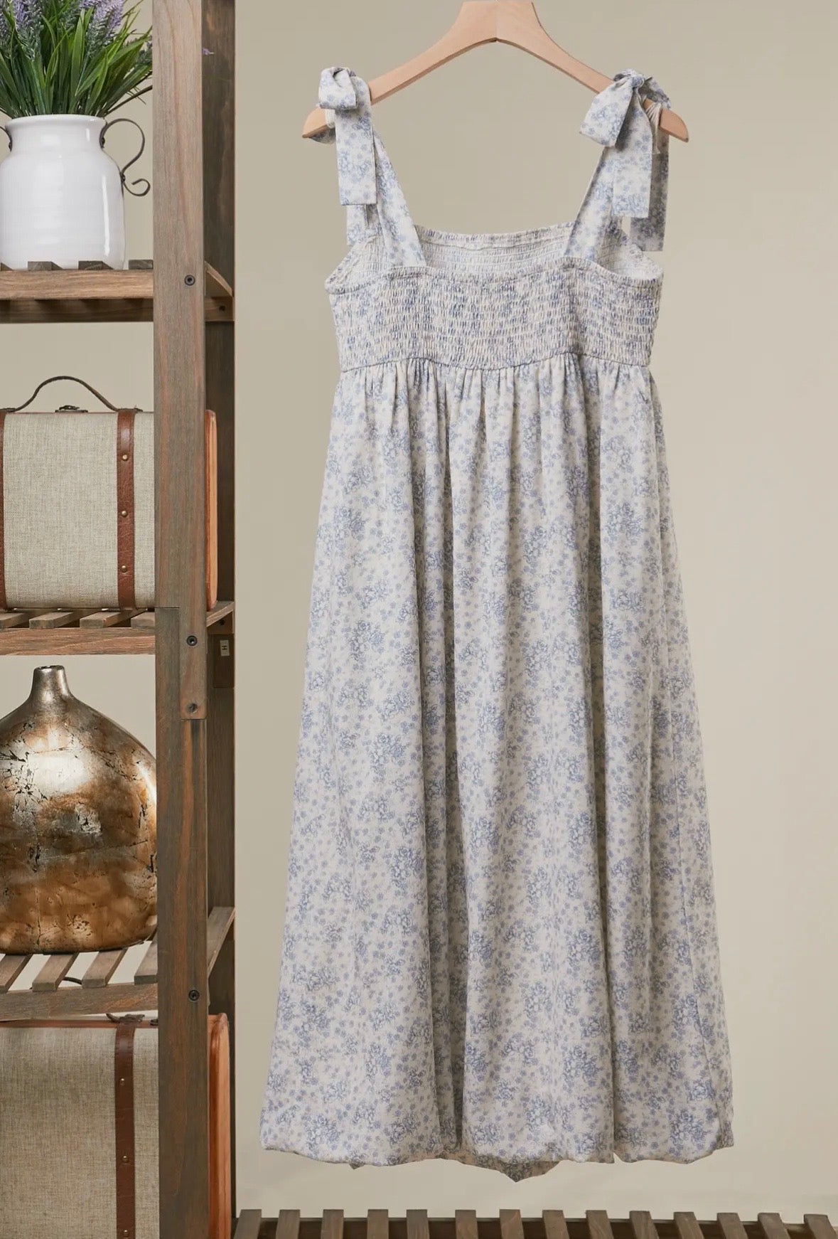 Vintage blue dress