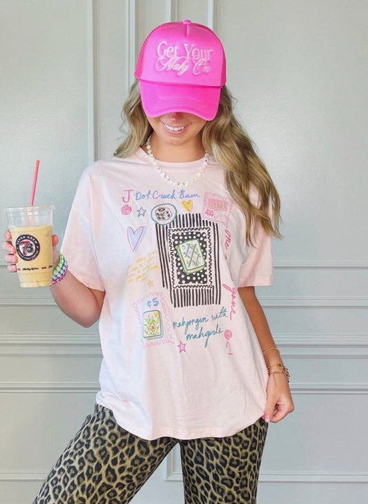 Mahjong fun tee