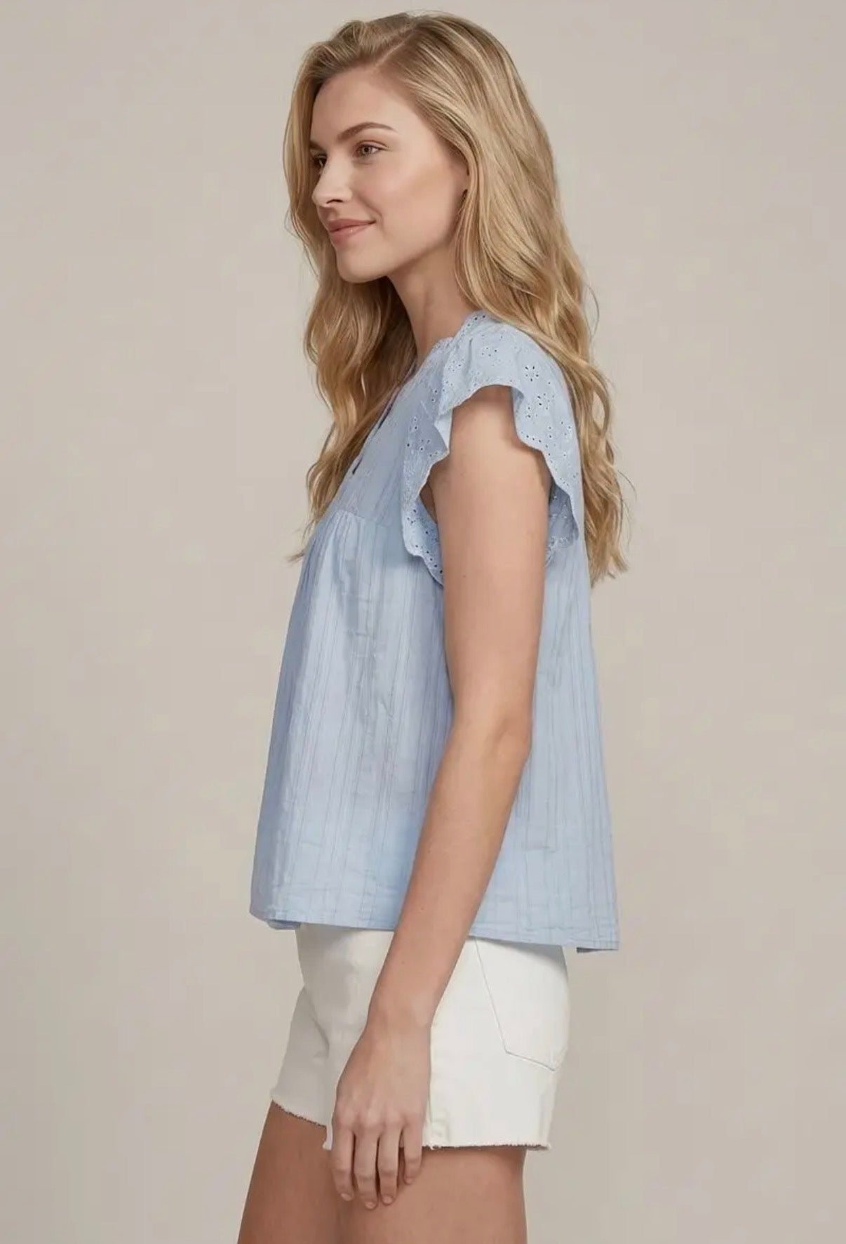 Scallop top