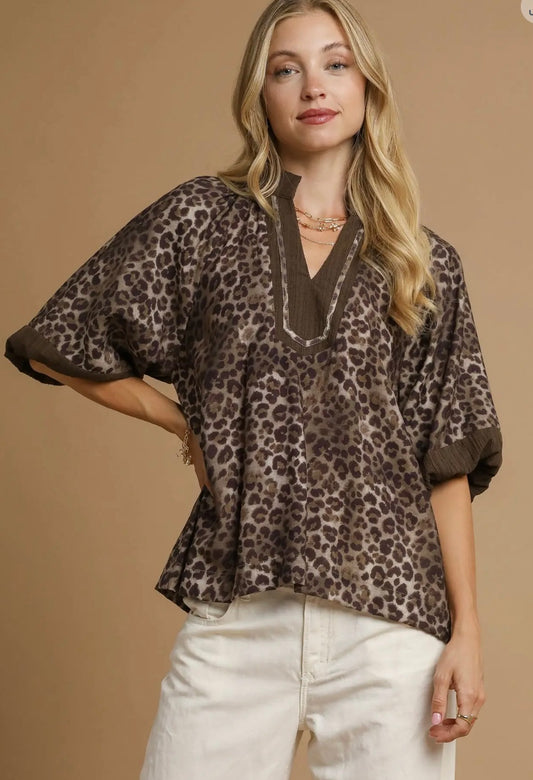 Cheetah top