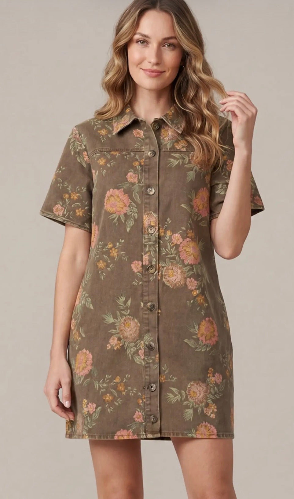 Kim floral dress