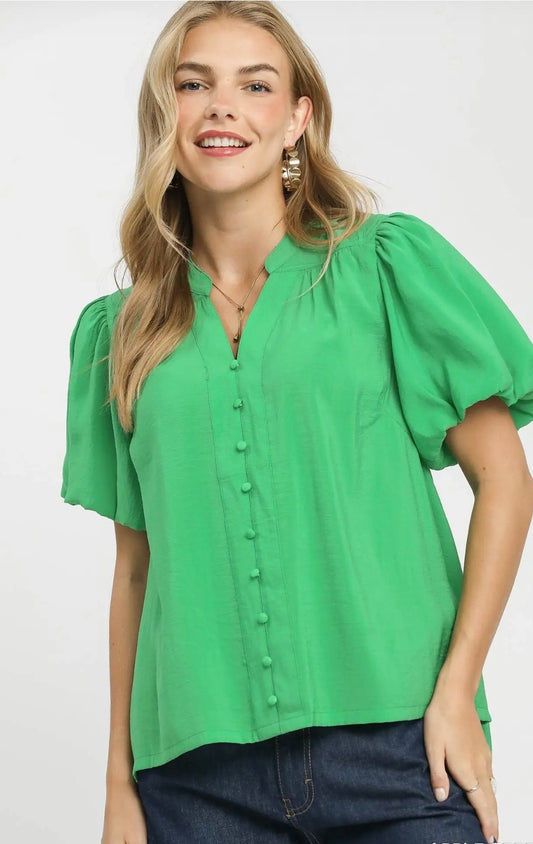 Apple green top