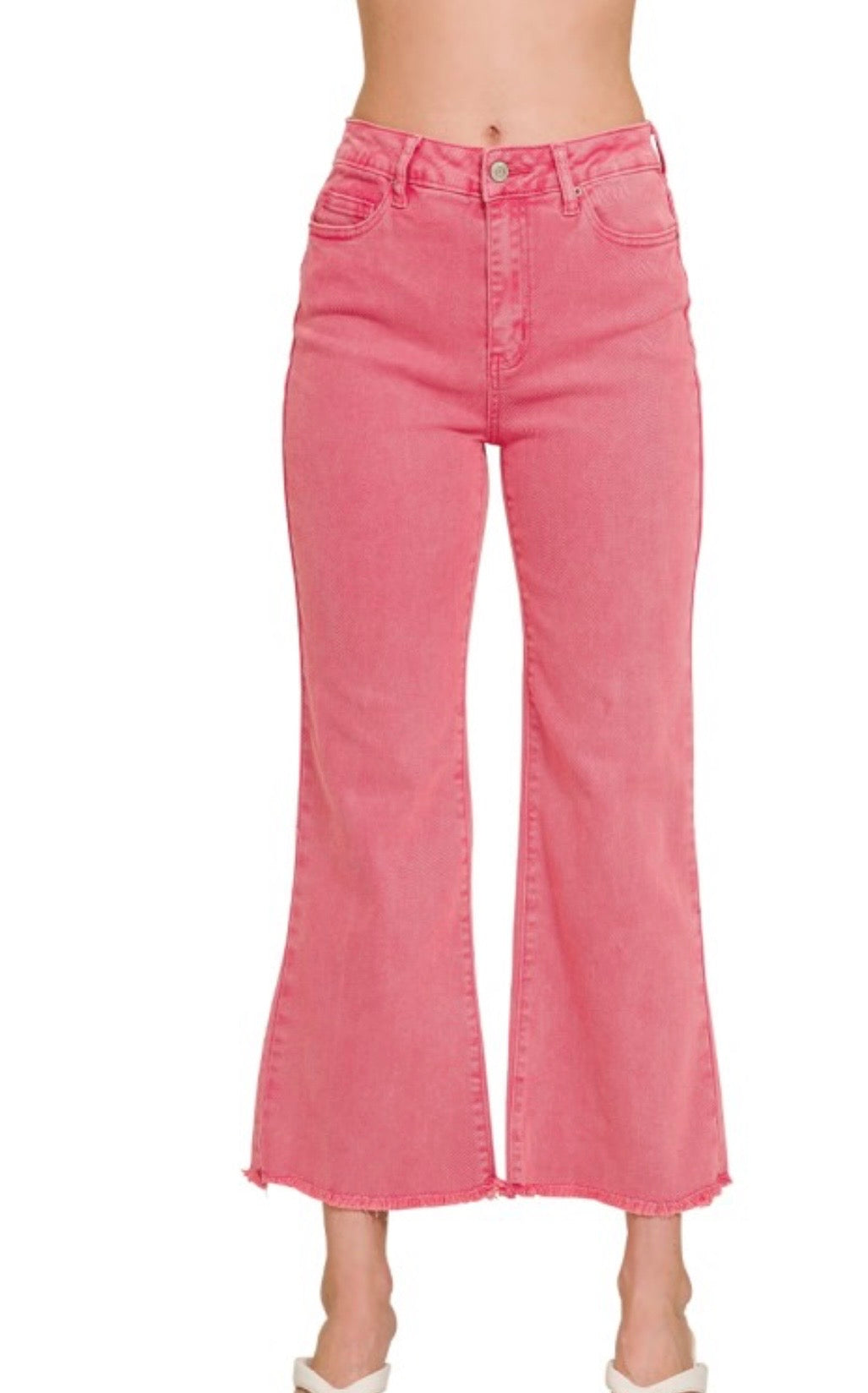 Zenana fuchsia denim