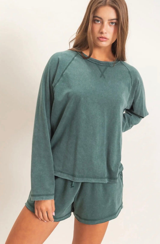 Dark green set