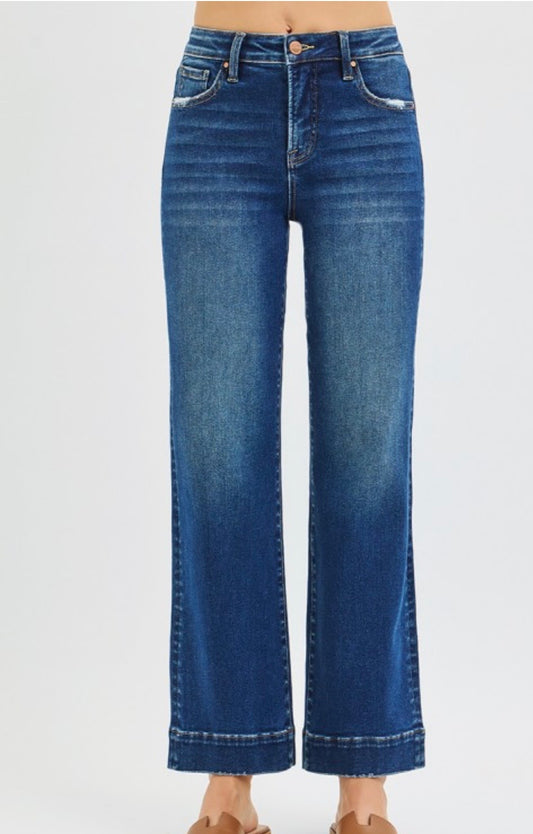 Risen HW straight jeans