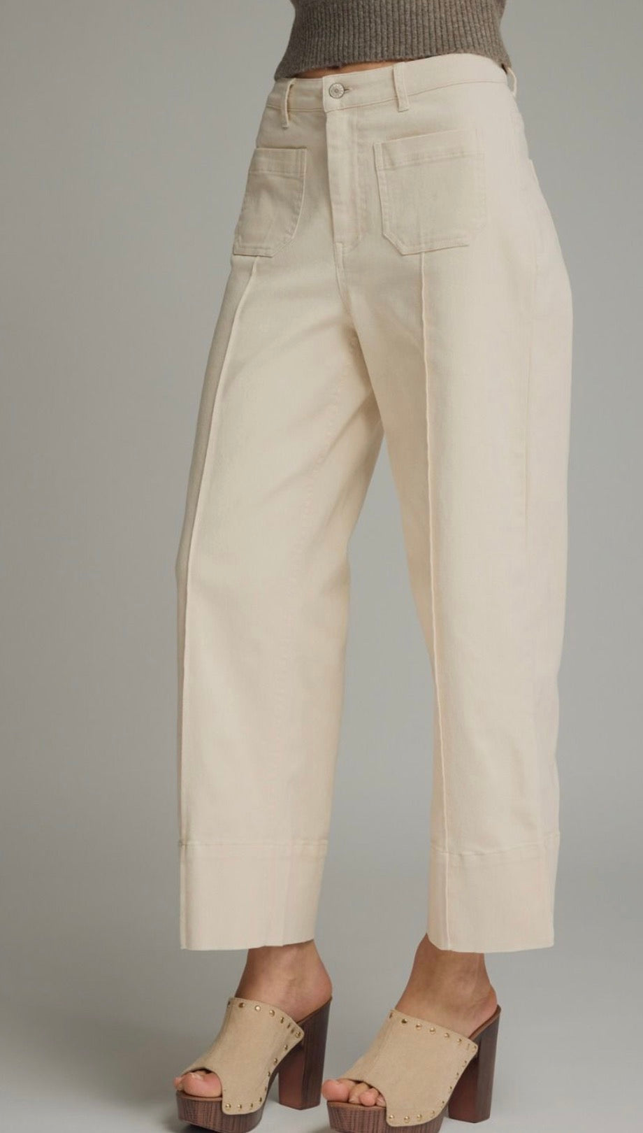 Ivory denim