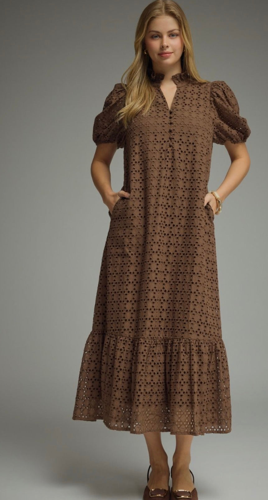 Scarlett Mocha dress
