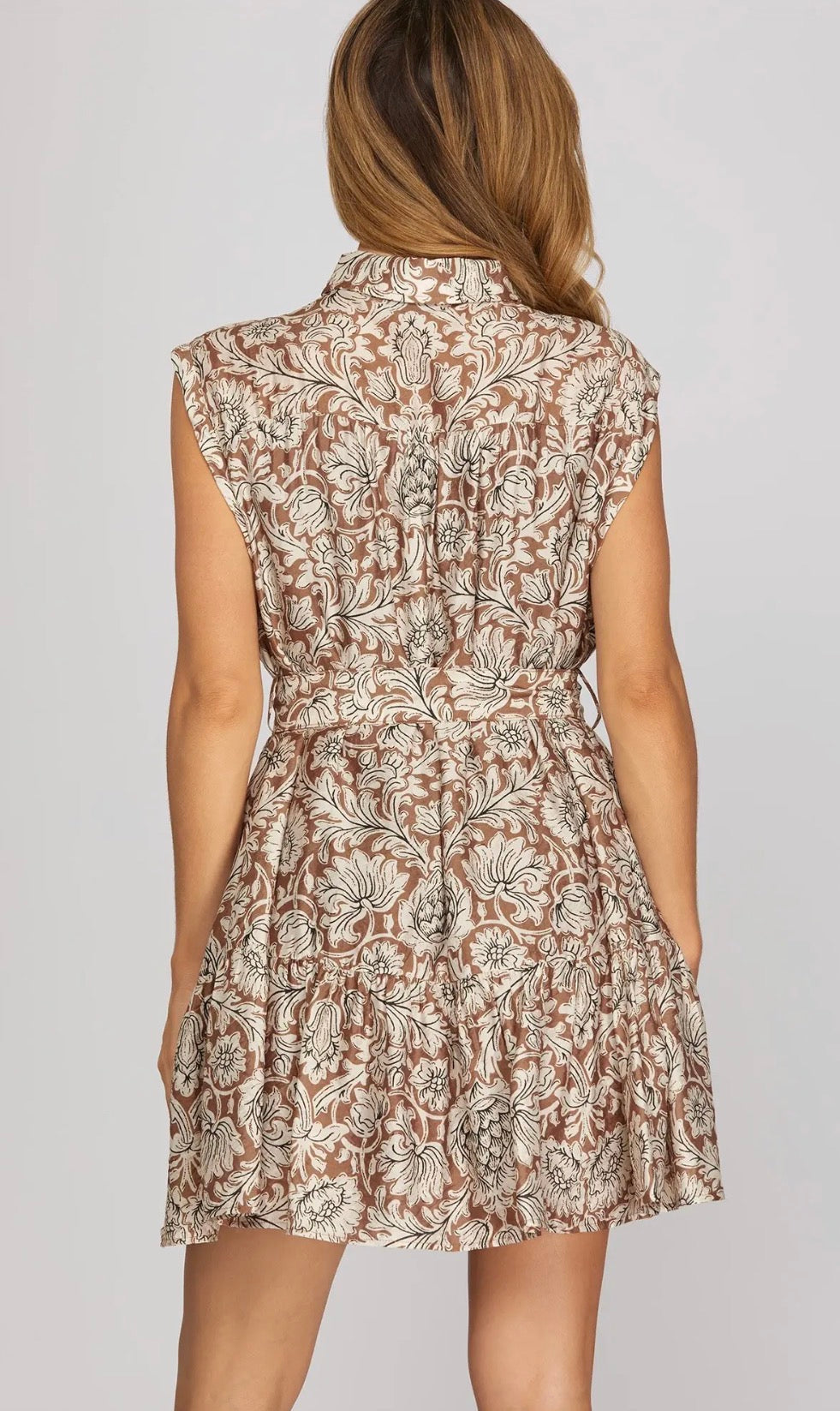 Millie paisley dress