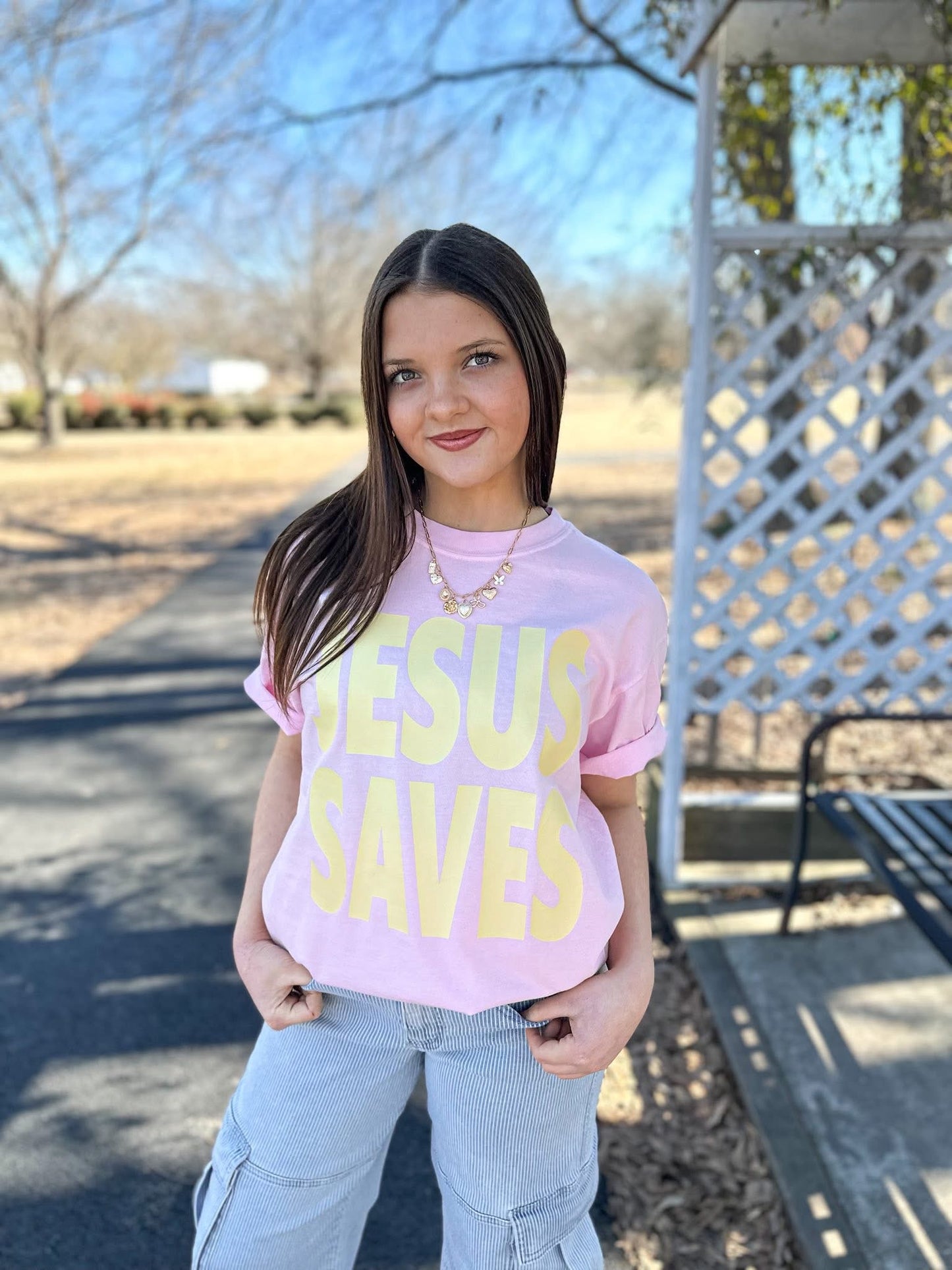 Jesus saves tees