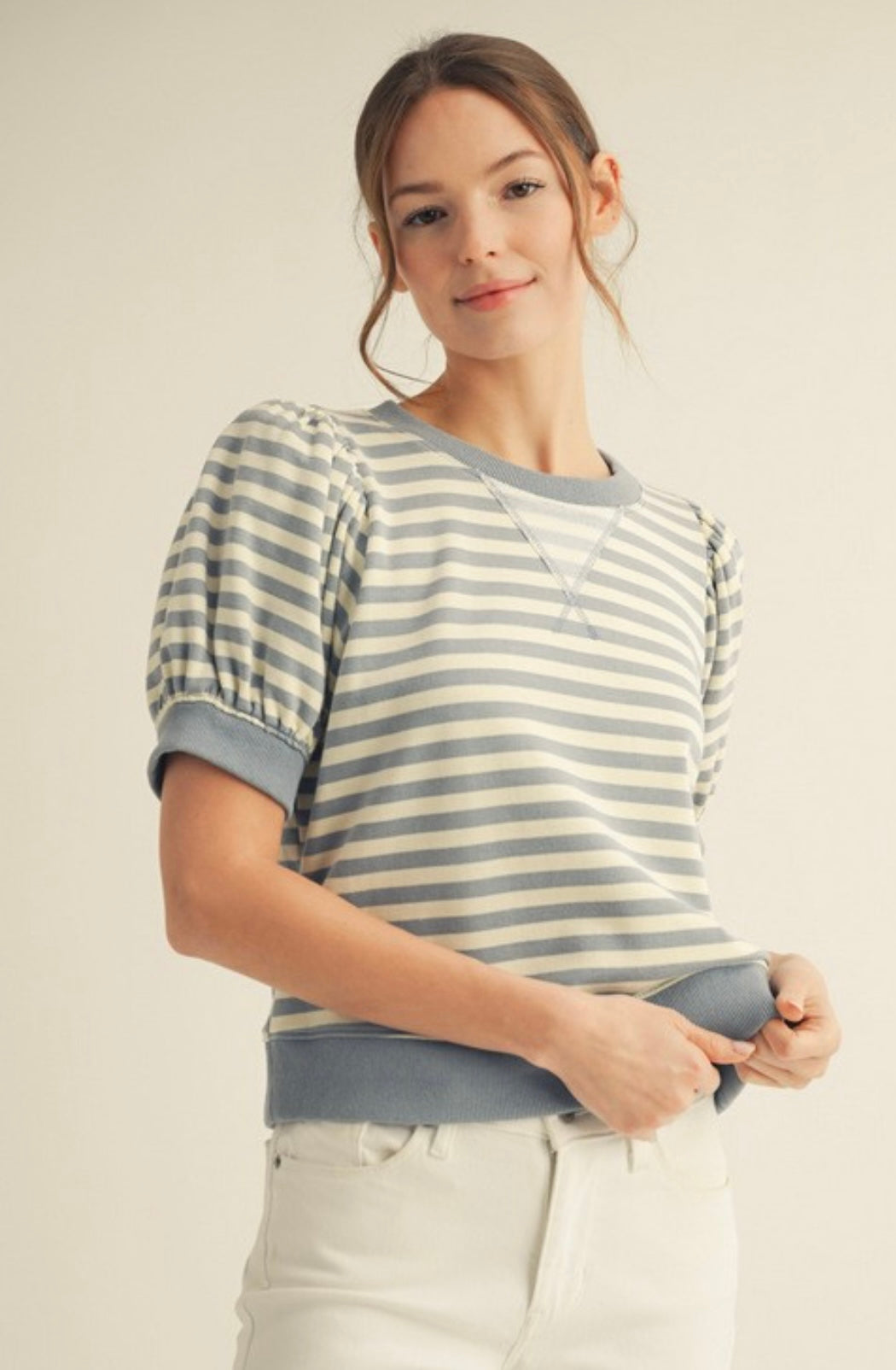 Jordan stripe top