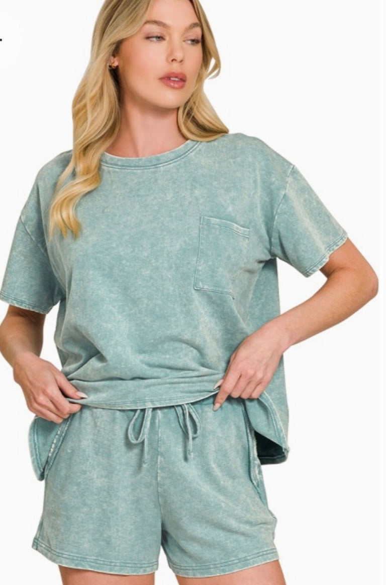 Ash blue set