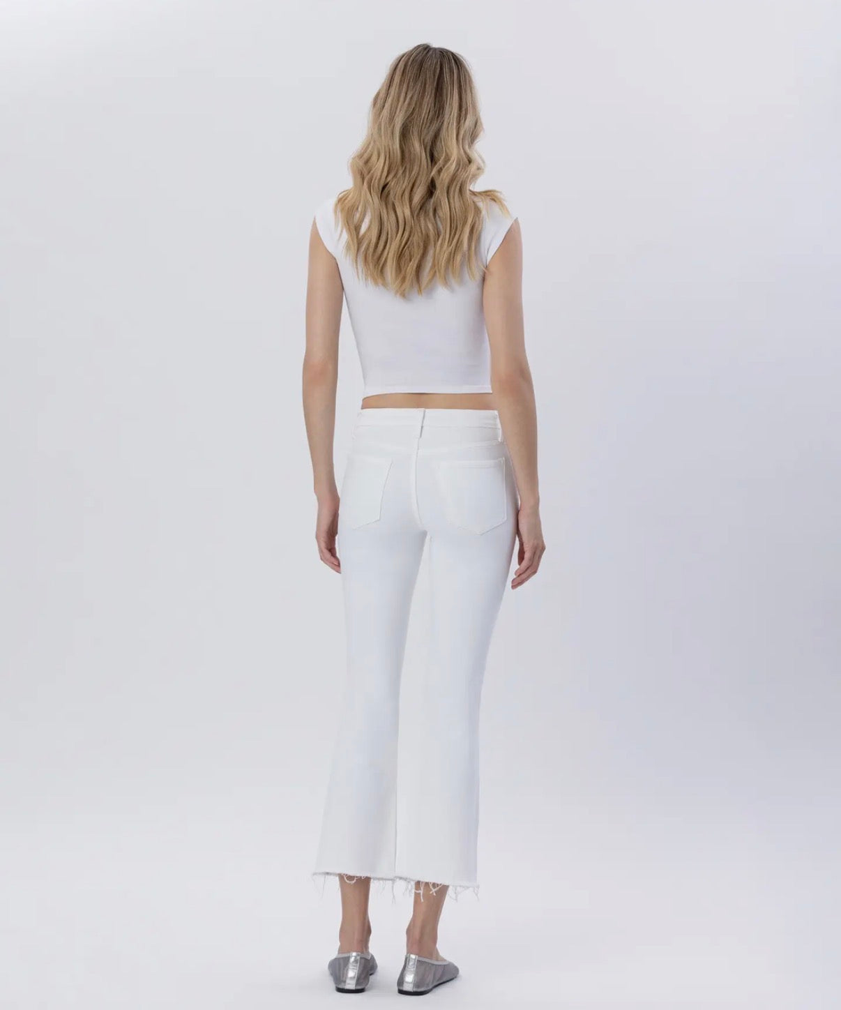 Vervet white denim
