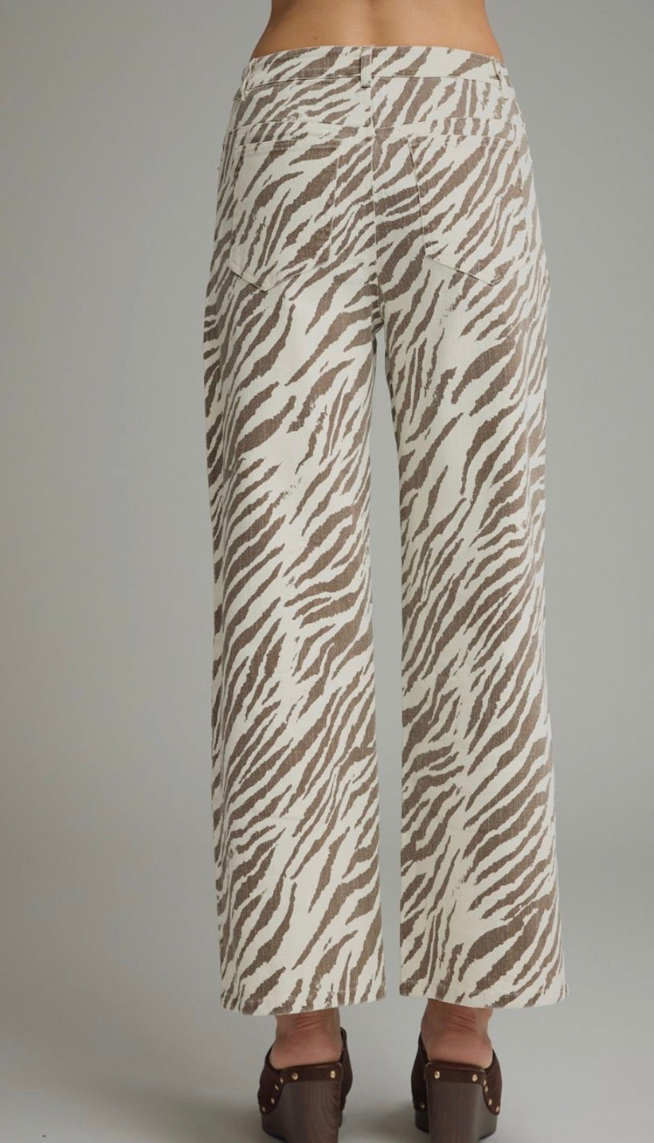 Zebra stripe pants