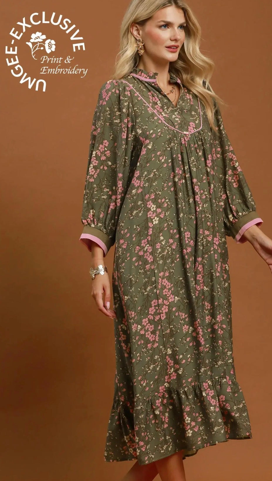 Jane floral dress