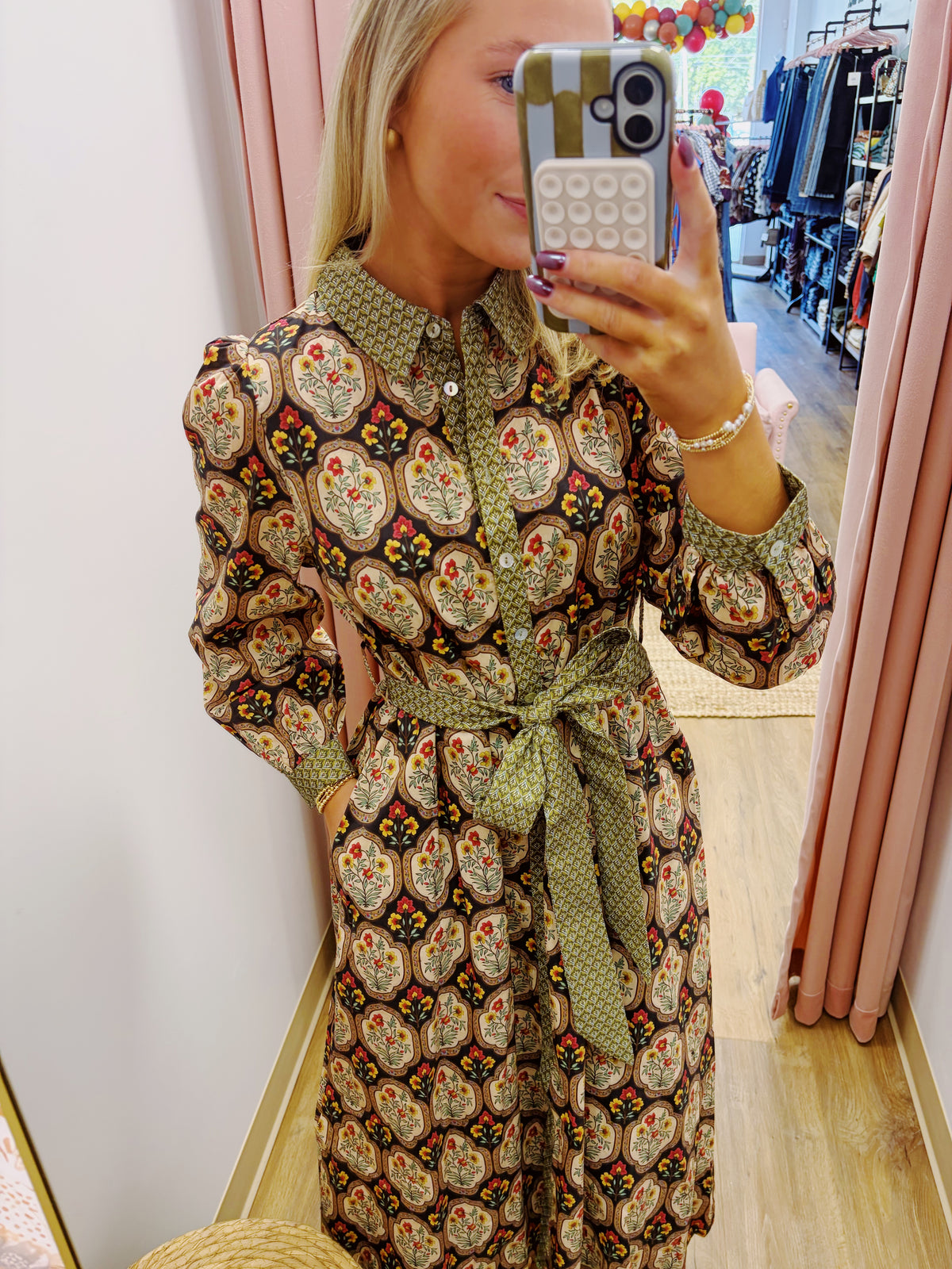 Vintage floral dress