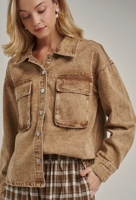 Autumn denim jacket