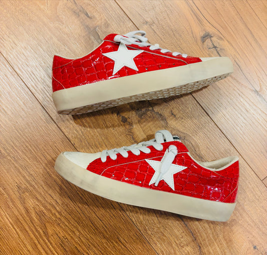 Paula cherry sneakers