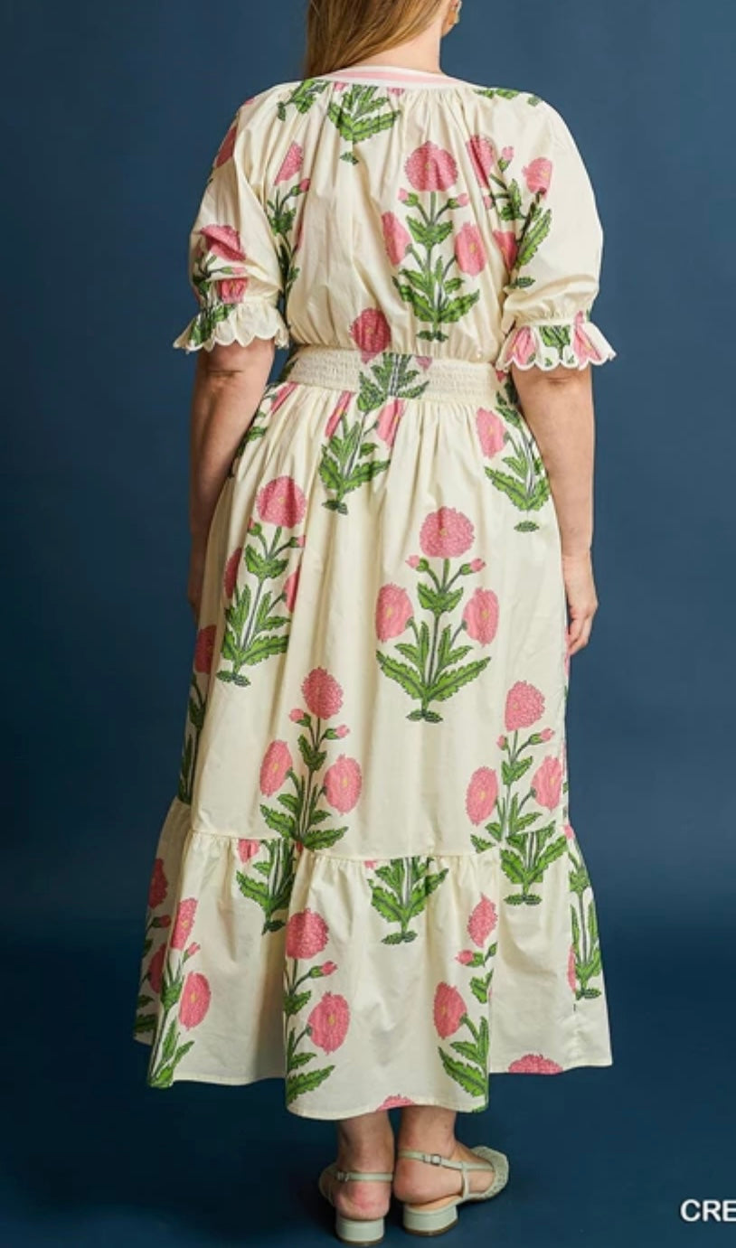 Jennifer floral dress