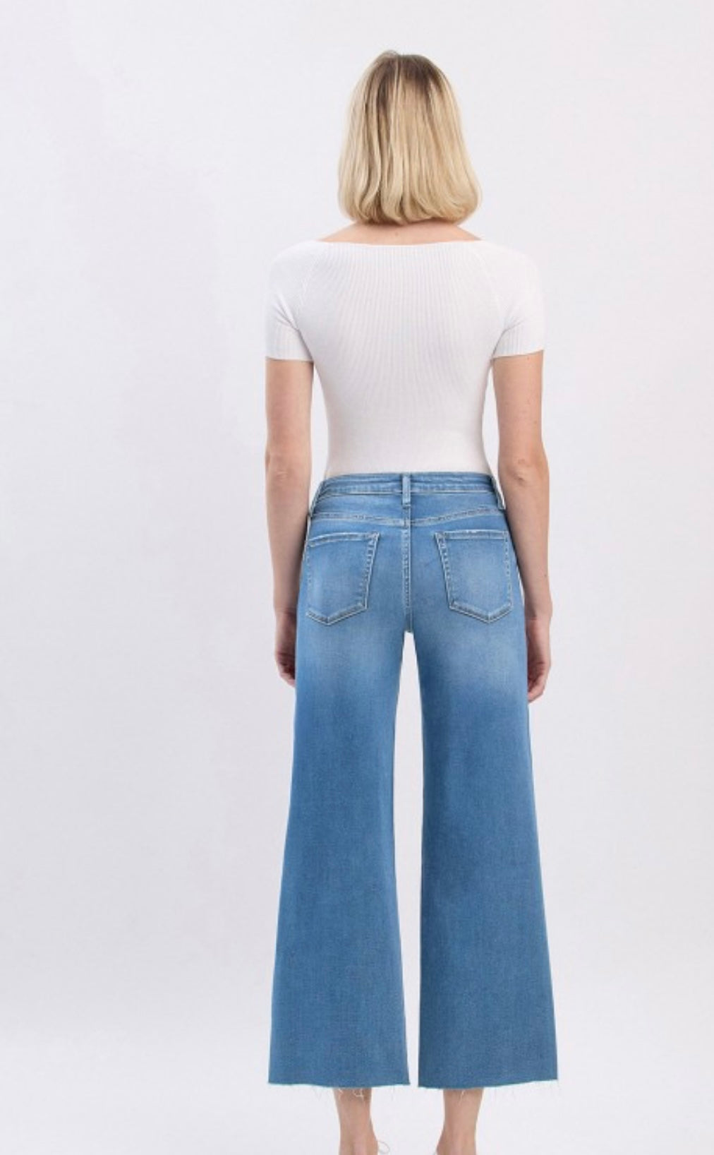 Vervet slim wide denim