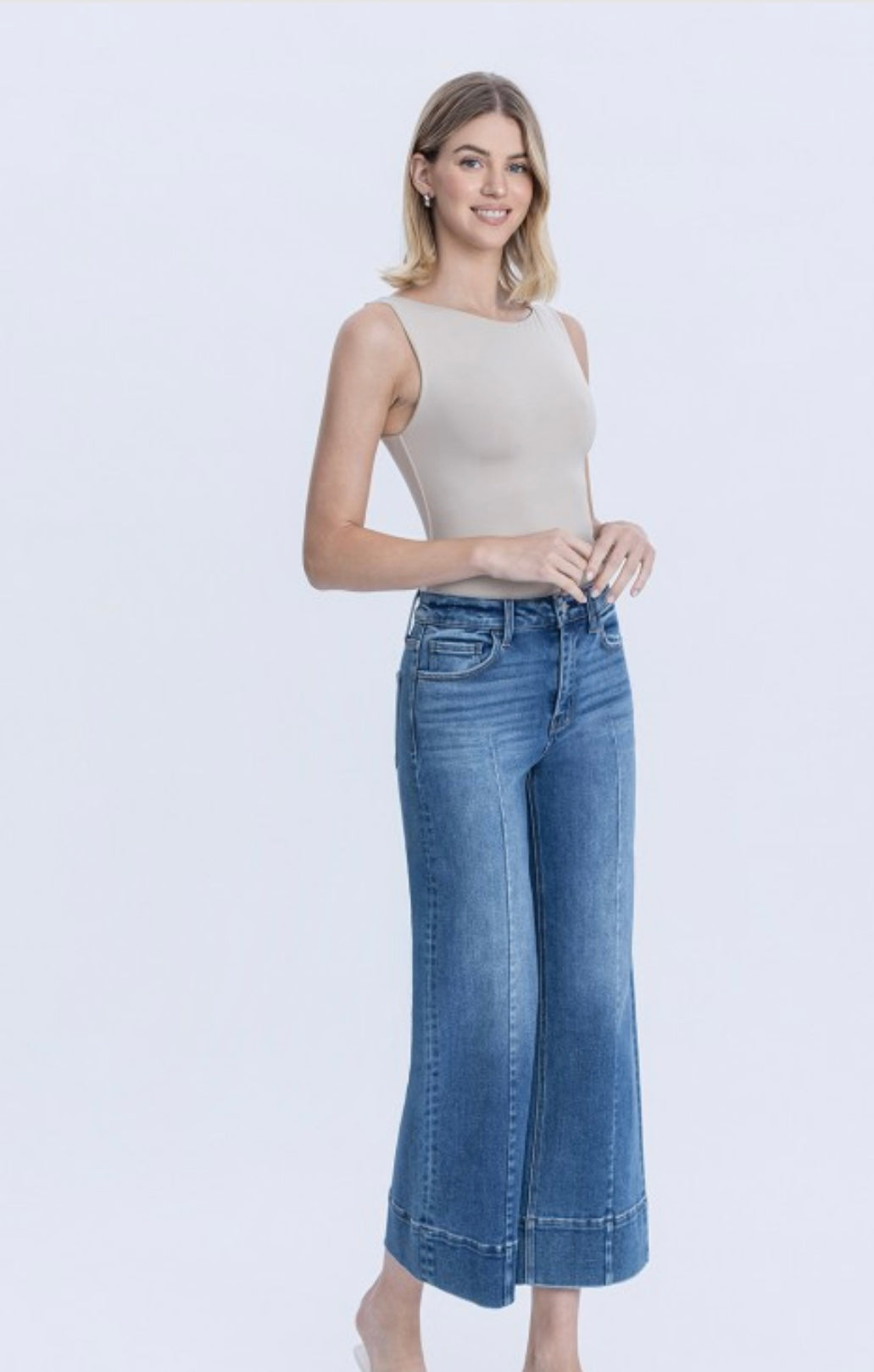 Vervet wide leg jeans