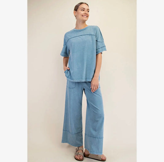 Dusty blue set