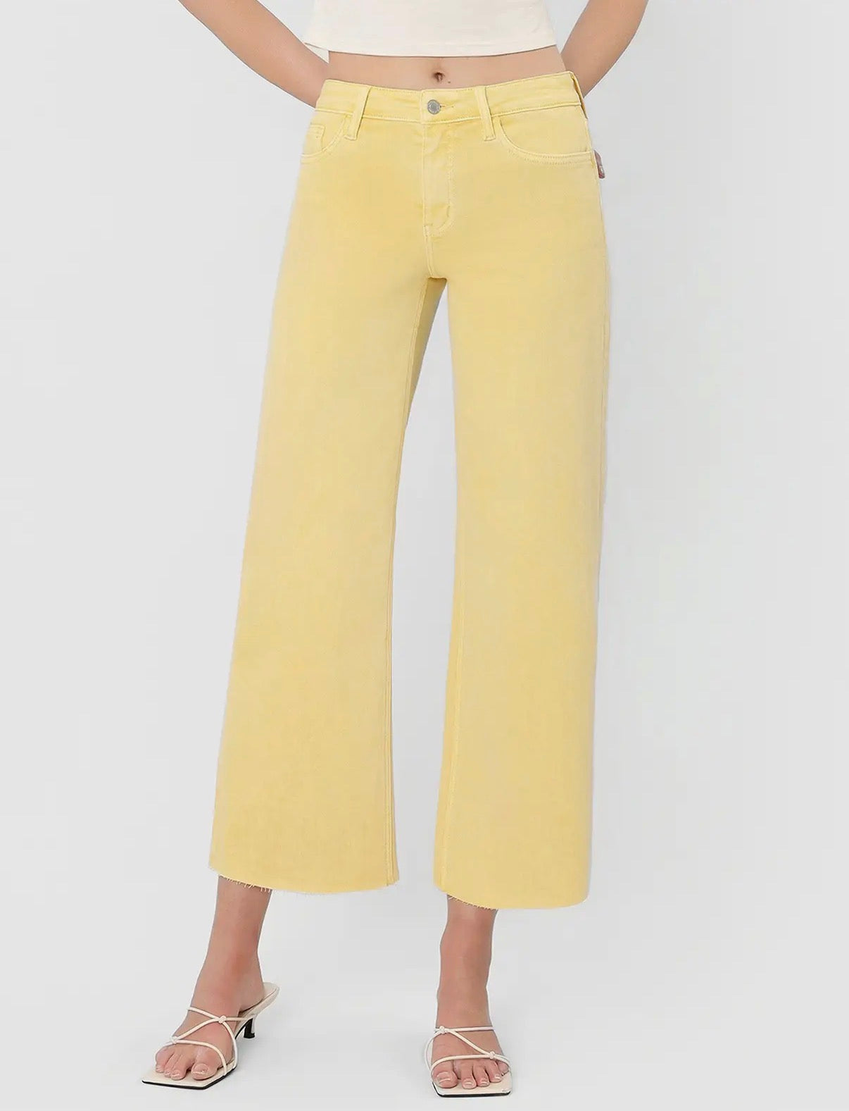 Vervet baby yellow denim