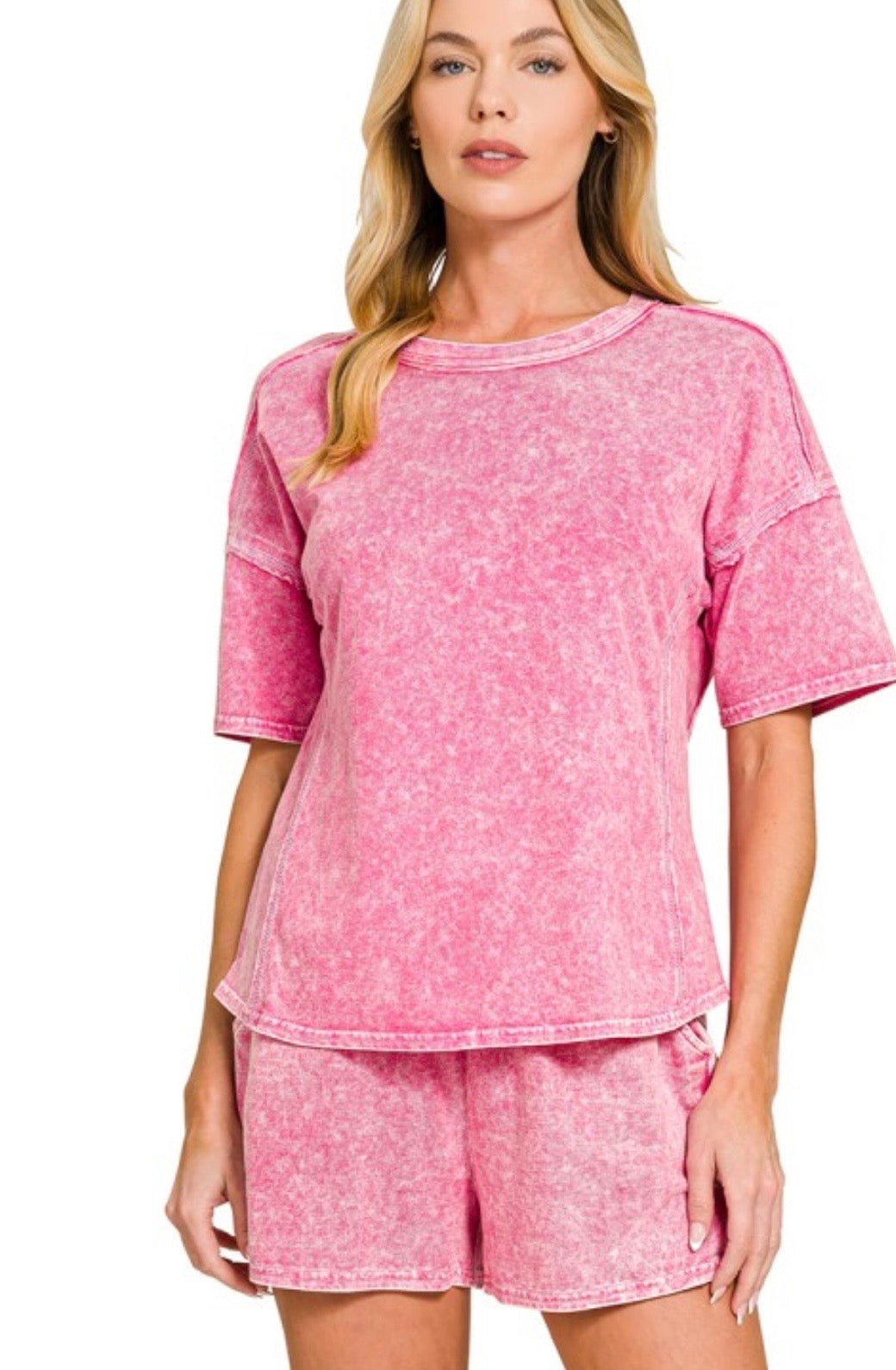 Mineral wash pink set