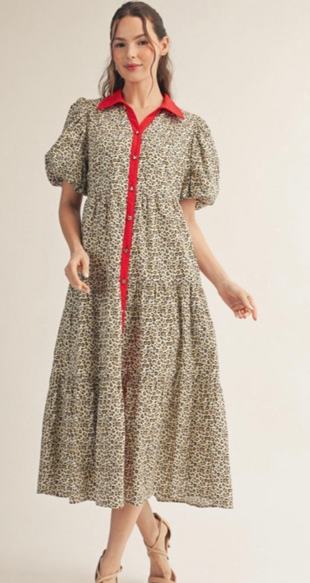Cheetah dress