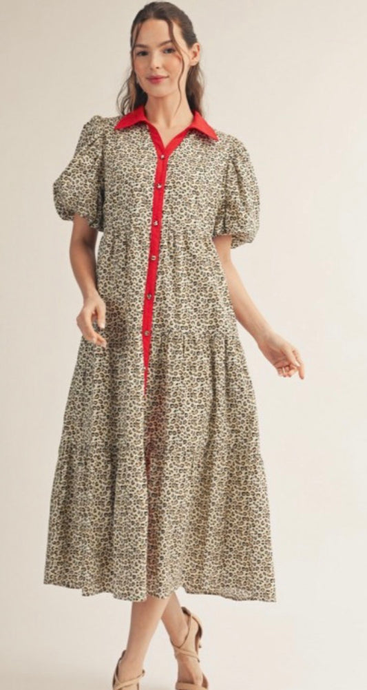 Cheetah dress
