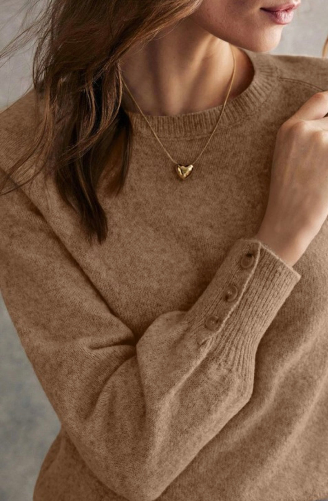 Cindy mocha sweater