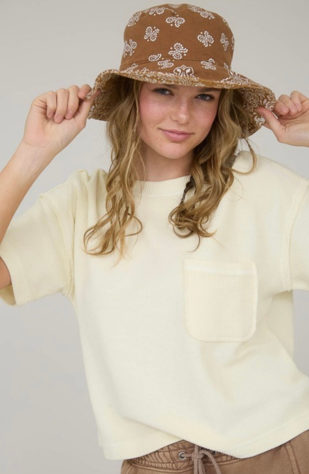 Beige top