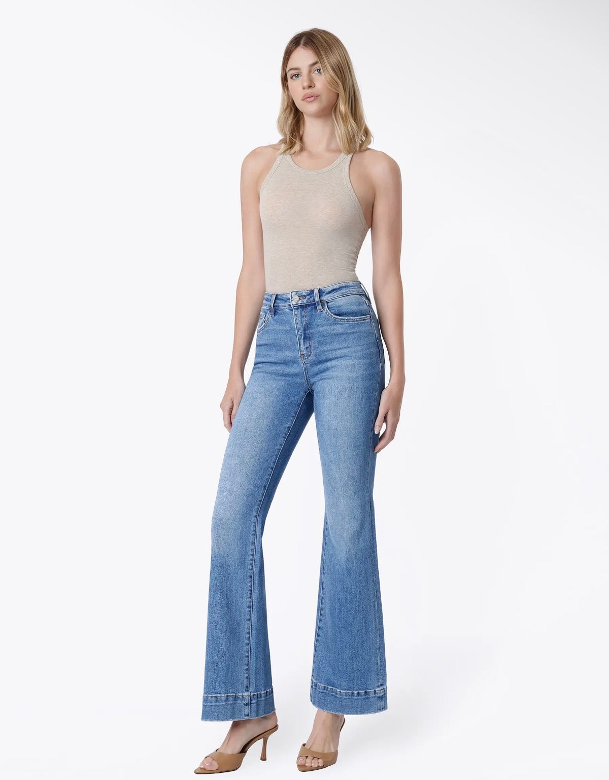 Vervet highrise relaxed flares