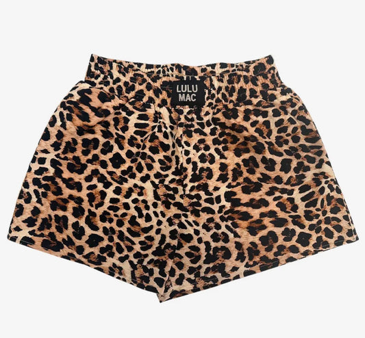 Lulu Mac cheetah shorts