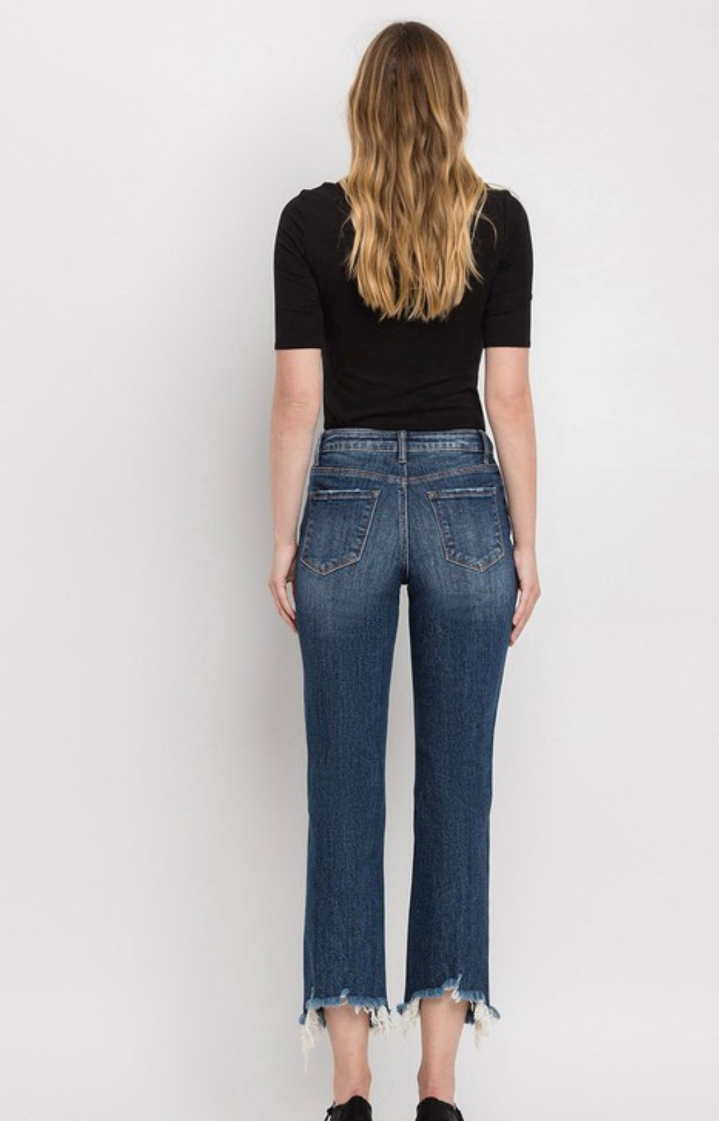 Lovervet HW straight jeans