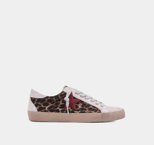 Paula leopard print sneakers
