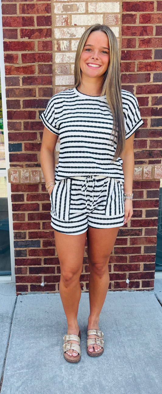 Black stripe set