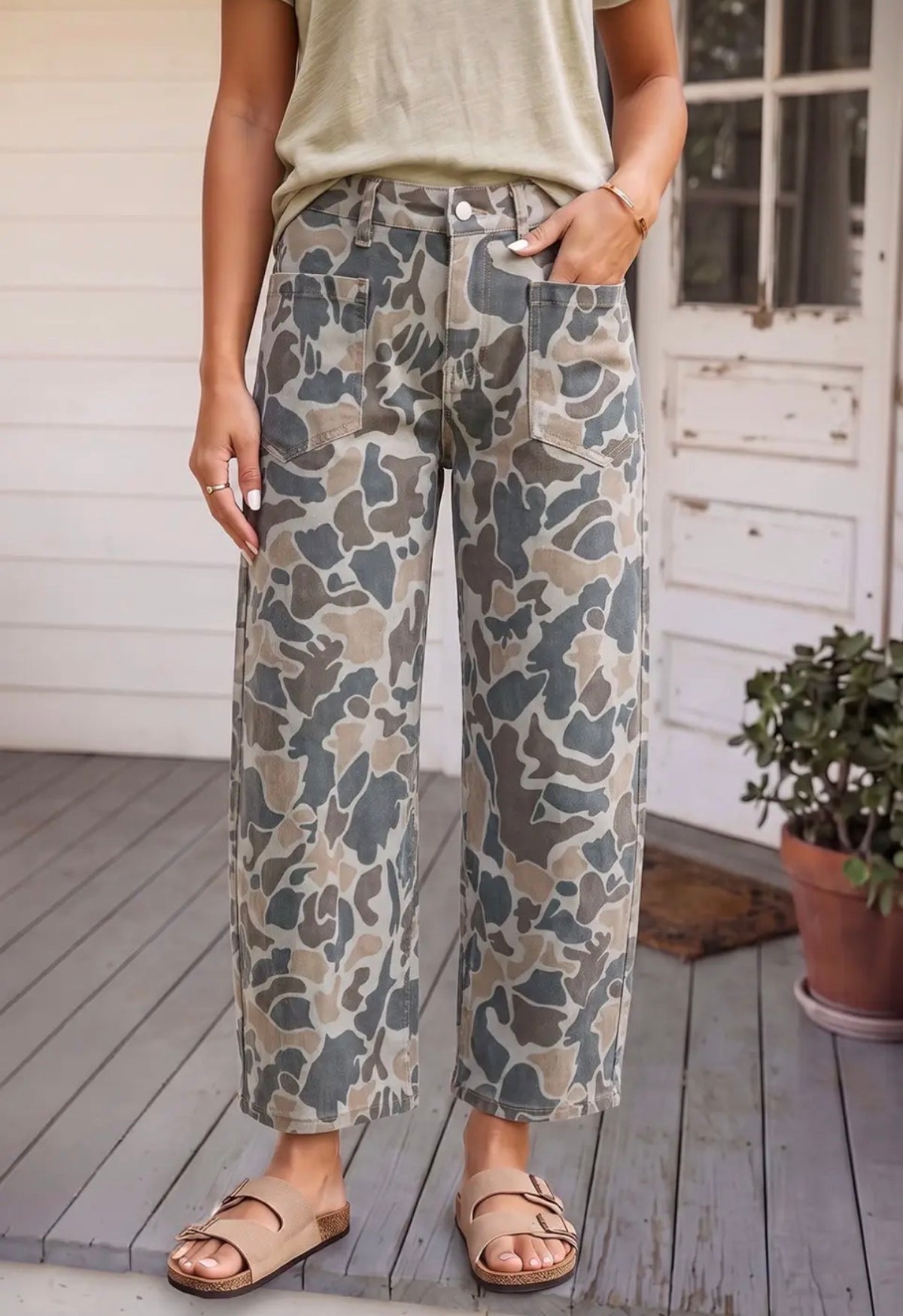 Camo pants
