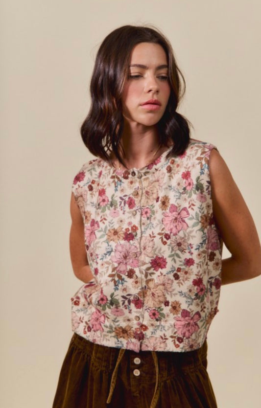 Flower garden top