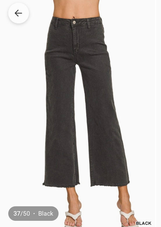 Zenana black denim