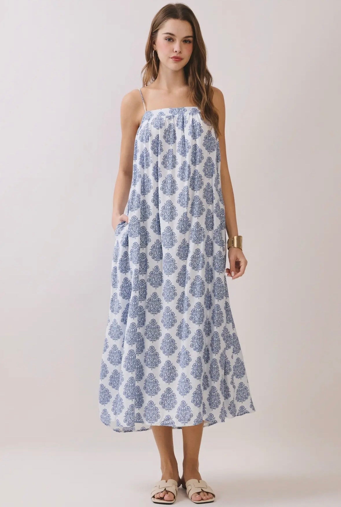 Blue lagoon dress