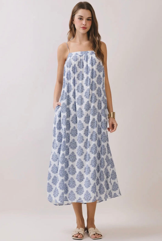 Blue lagoon dress