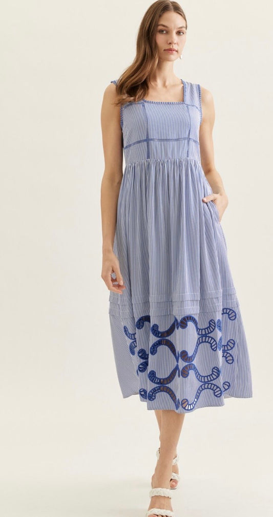 Kate blue dress