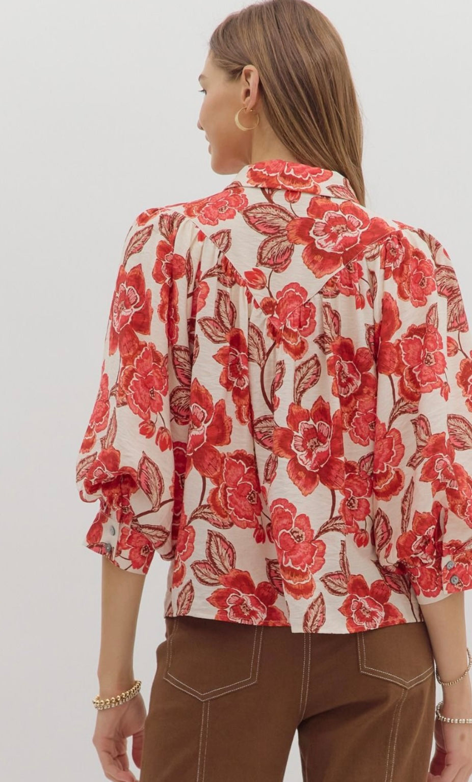 Sarah floral top