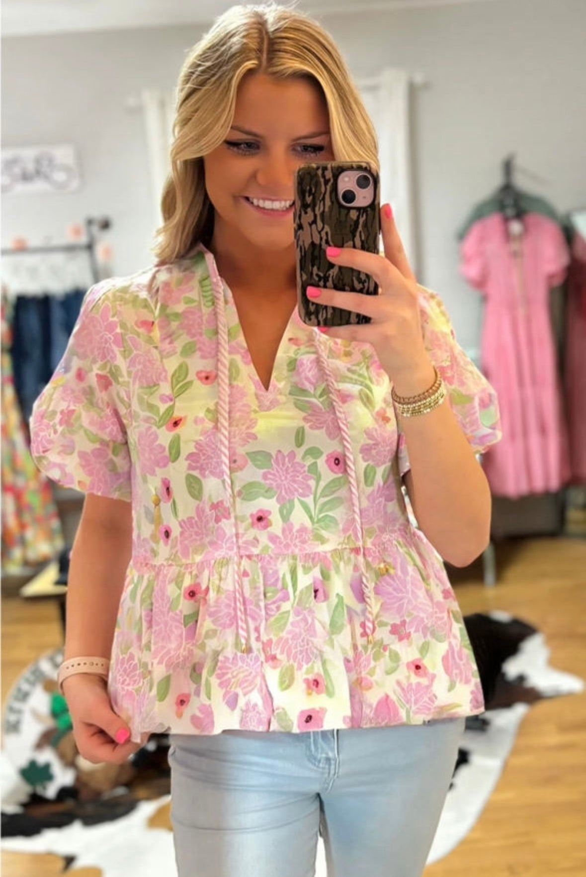 Summer flower top