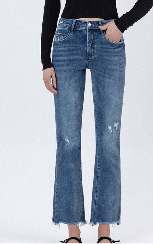 Lovervet midrise bootcut