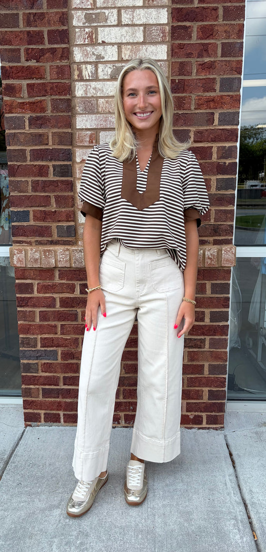 Carrie brown top