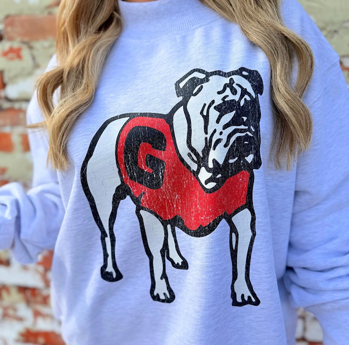 UGA mock neck sweatshirt