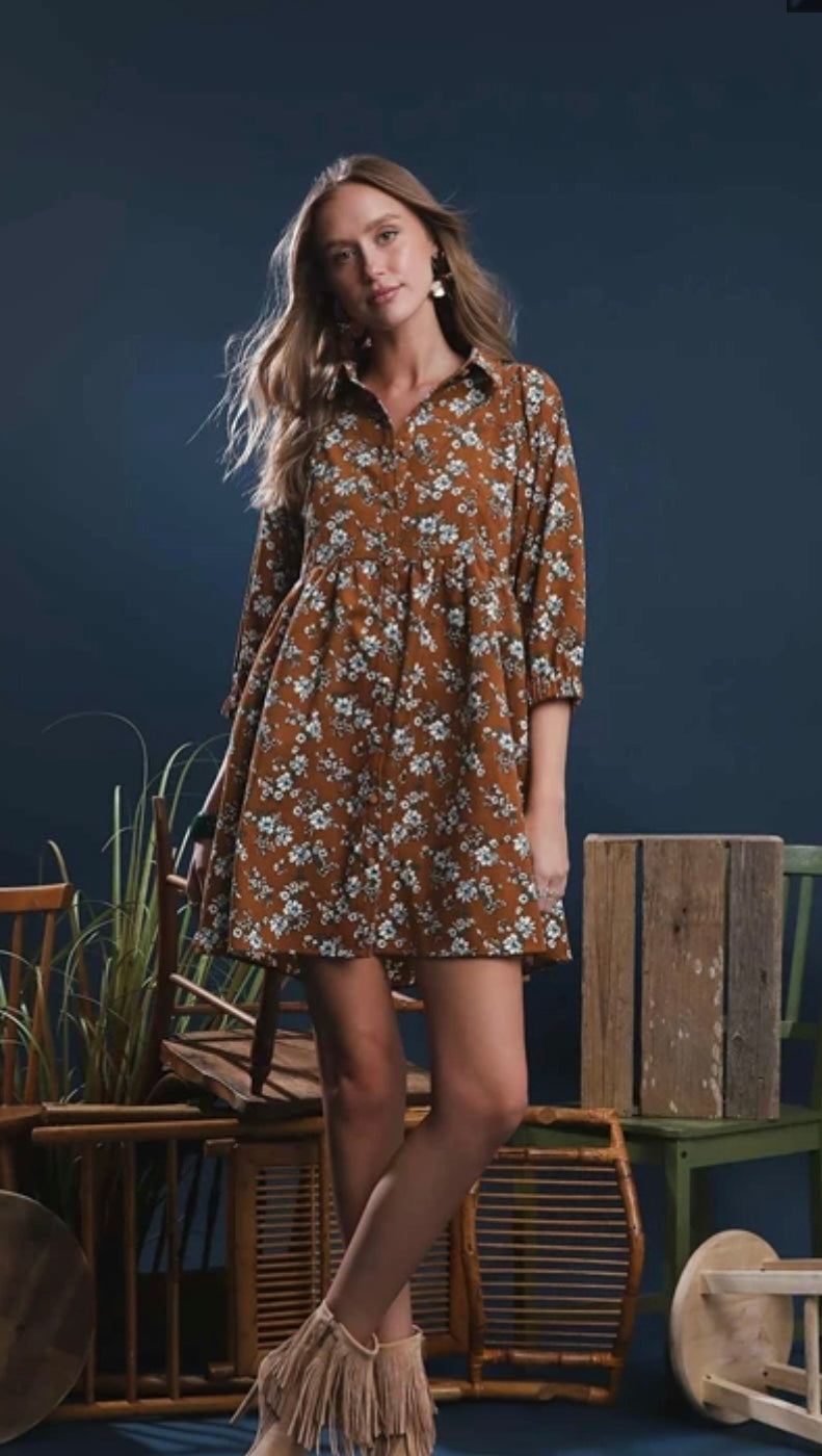 Taylor cord dress