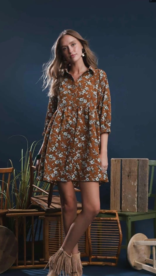 Taylor cord dress