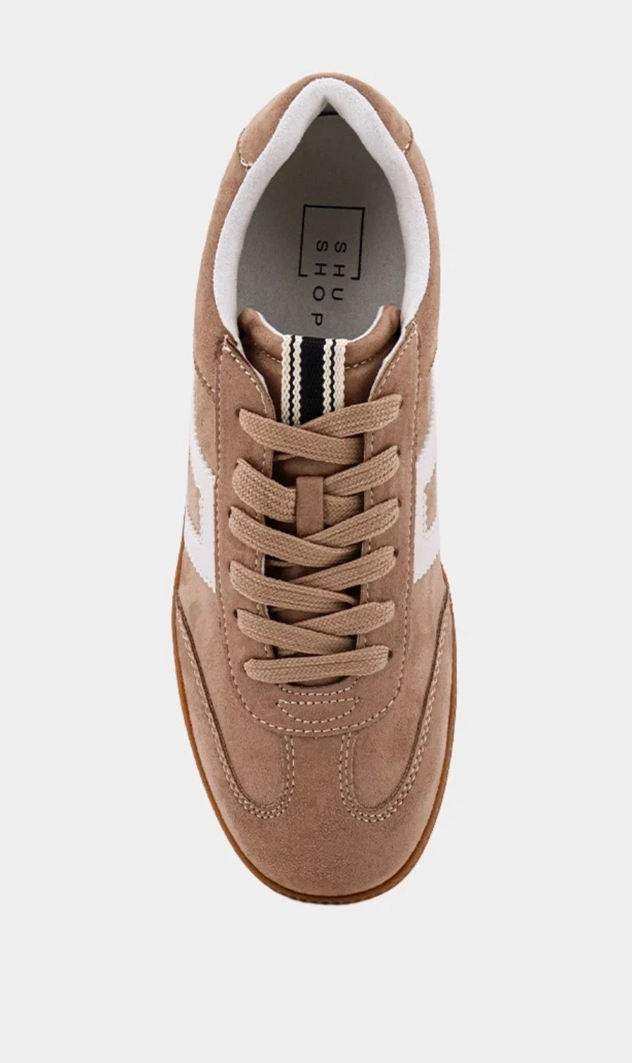 Saffron taupe sneaker